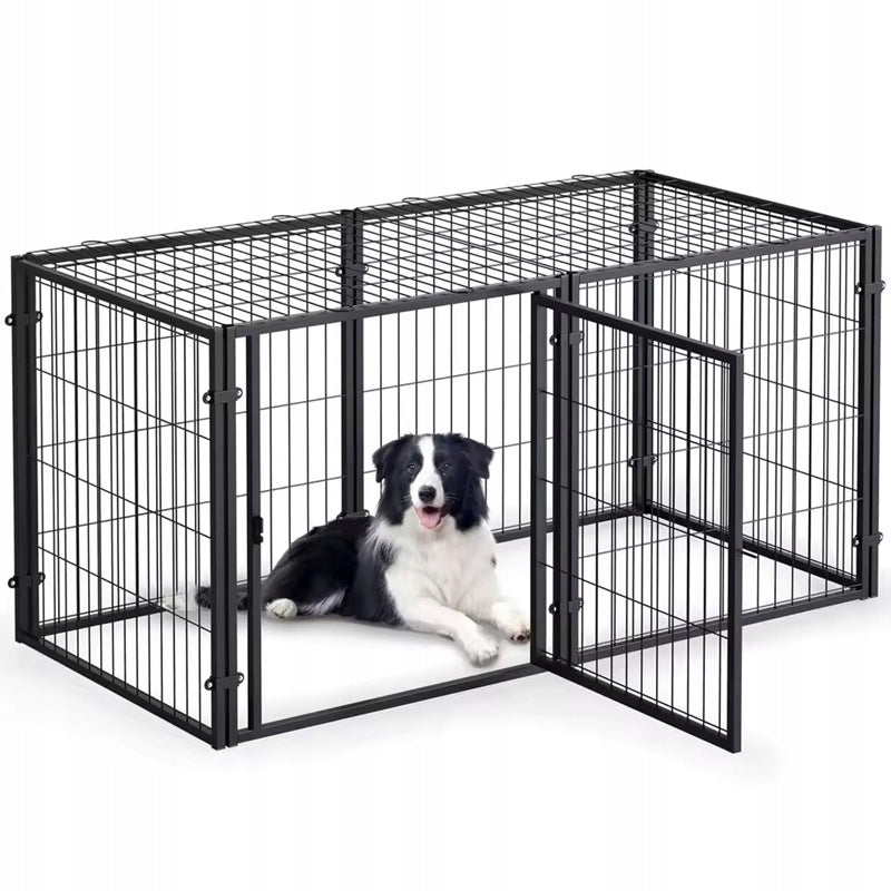 Playpen Rabbit Dog Cage Cat Puppies Home Modular Metal Catwalk