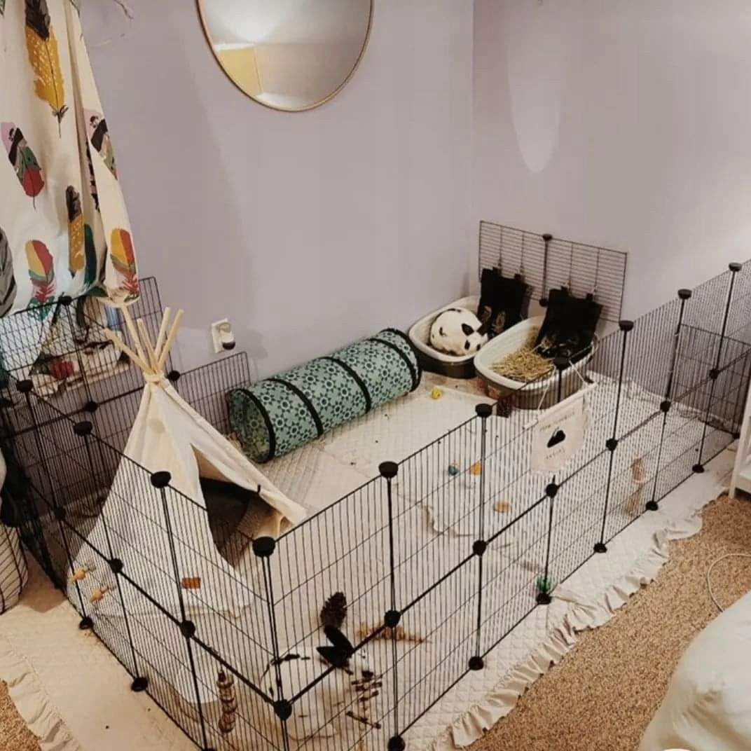 Playpen cage cat enclosure for cat dog Product width 145 cm