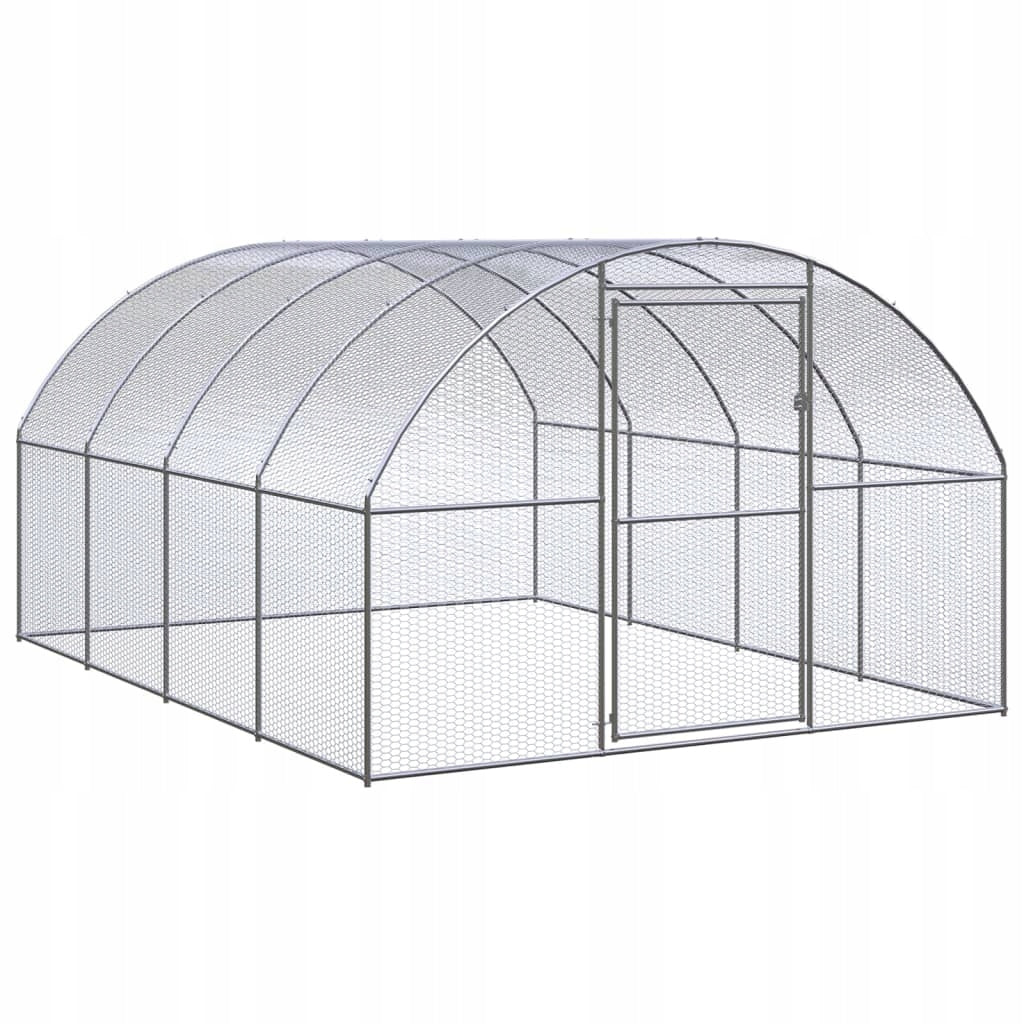 Playpen for Cat Dog 3x4x2 m, galvanized steel and Outdoor cage