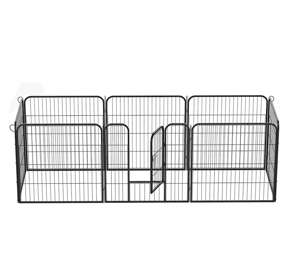 Playpen for Dog Puppies Animal Farm Cage Metal Catwalk 80x80cm Trade name Aga Kotec Wybieg dla zwierząt, stal malowana proszkowo, 80x80 cm