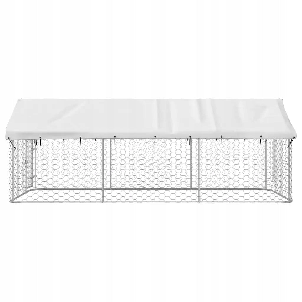 Playpen for dog with roof, 400 x 200 x 150 cm Kind playpen