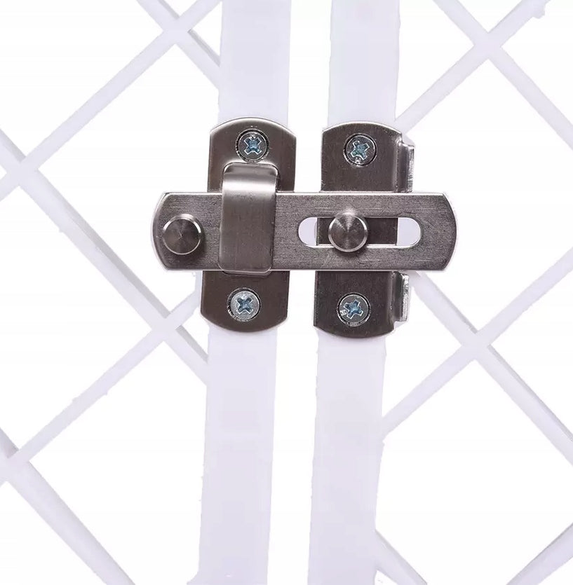 Playpen for puppies Dog enclosure WHITE (I220) Product height 60 cm