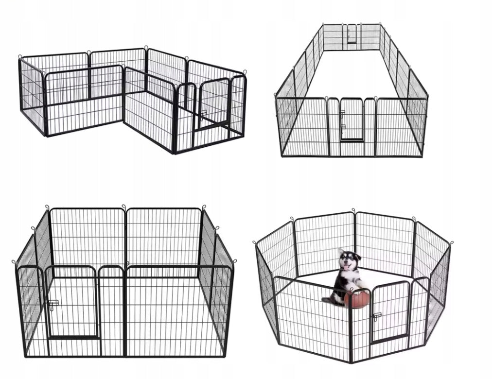 Playpen metal Lucaro 80 x 640 x 100 cm Brand Lucaro