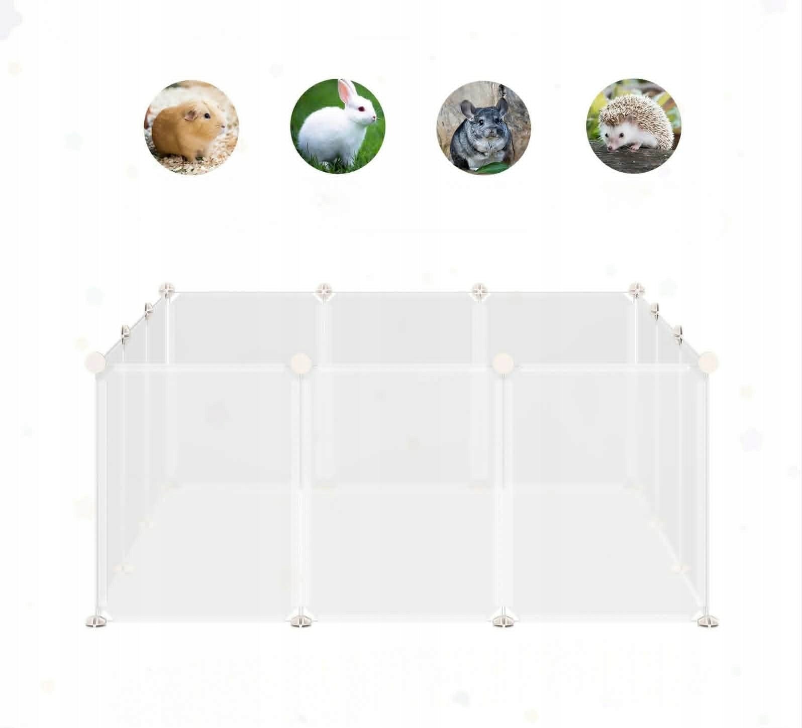 Playpen metal PawHut medium dog 105 x 105 x 45 cm Brand PawHut