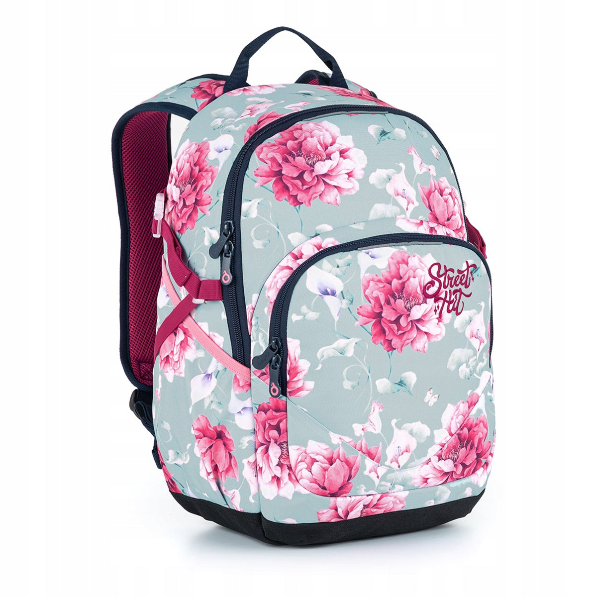 Schulrucksack Topgal, 25 L, blau/rosa 