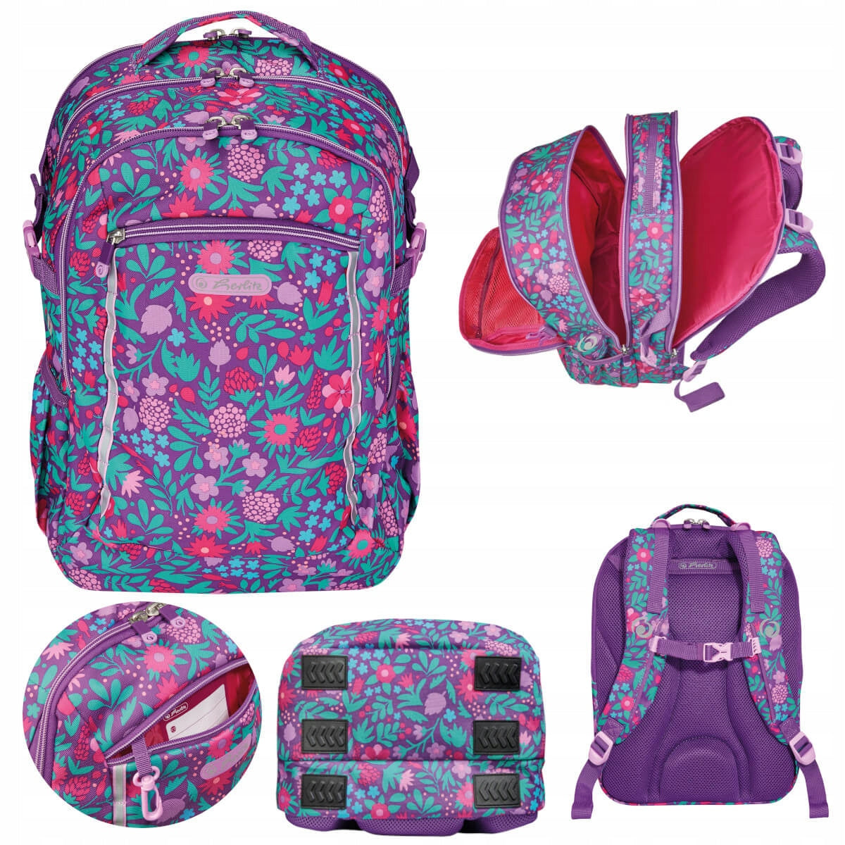 Herlitz Schulranzen ULTIMATE / Blumen 