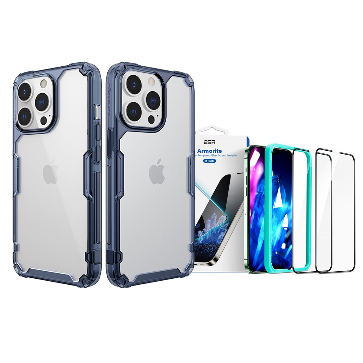 Nillkin Nature TPU PRO Cover für iPhone 13 Pro Blau 