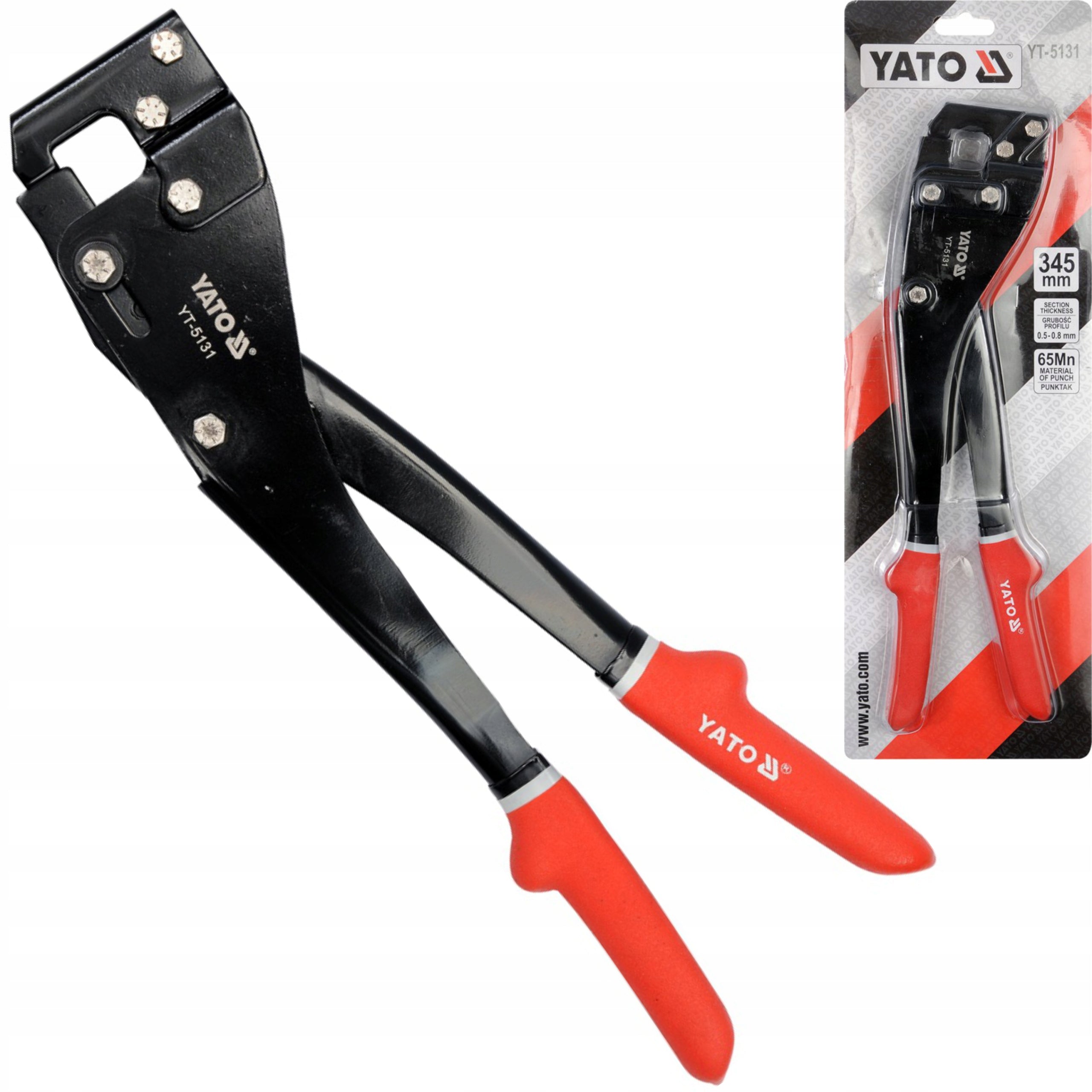 Pliers for joining profiles 345mm YATO YT-5131 Length 345 mm