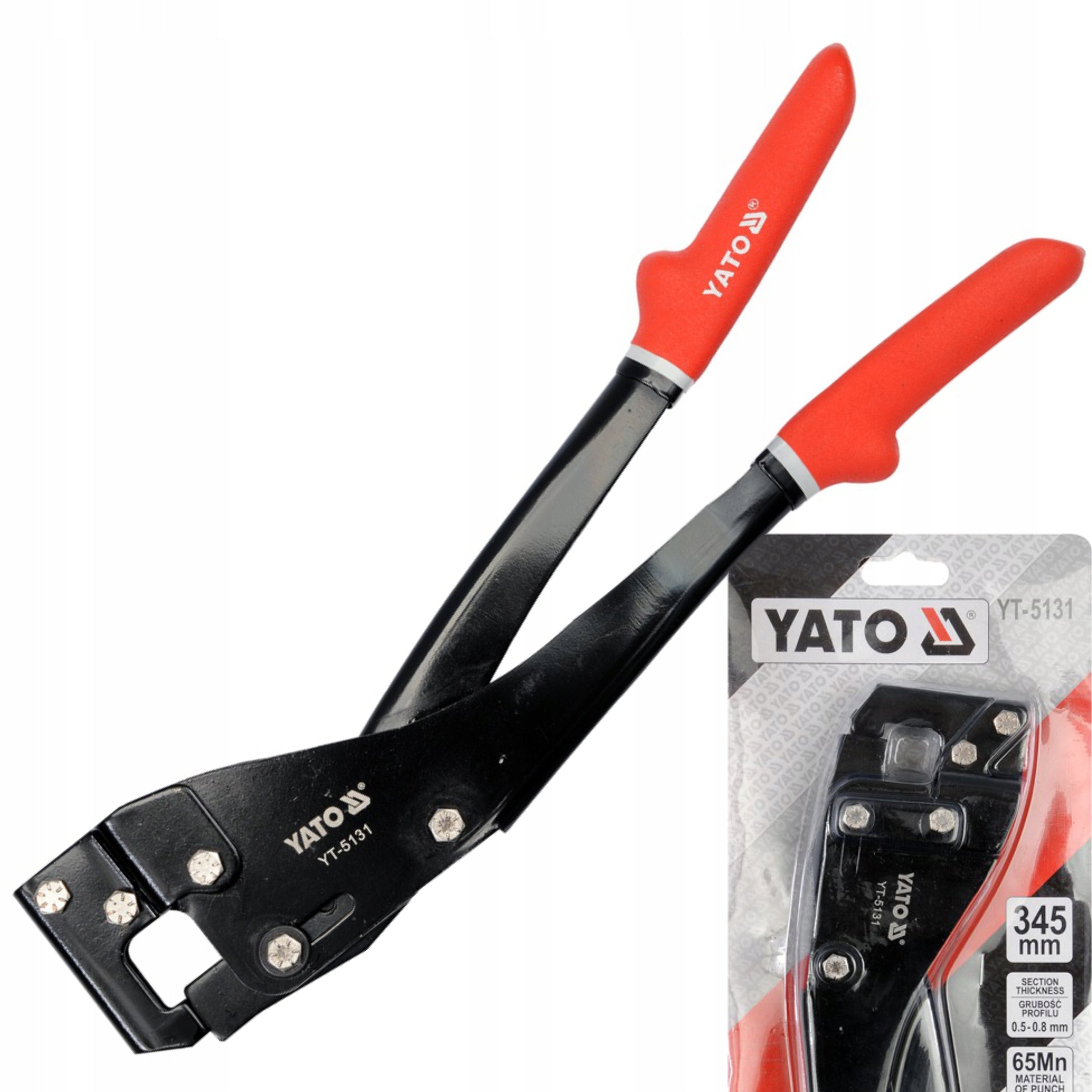 Pliers for joining profiles 345mm YATO YT-5131 Product weight with unit packaging 1.042 kg