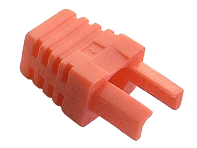 Plug deflector cover RJ45/8P8C inner red-orange 100pcs Manufacturer code 49345-CP
