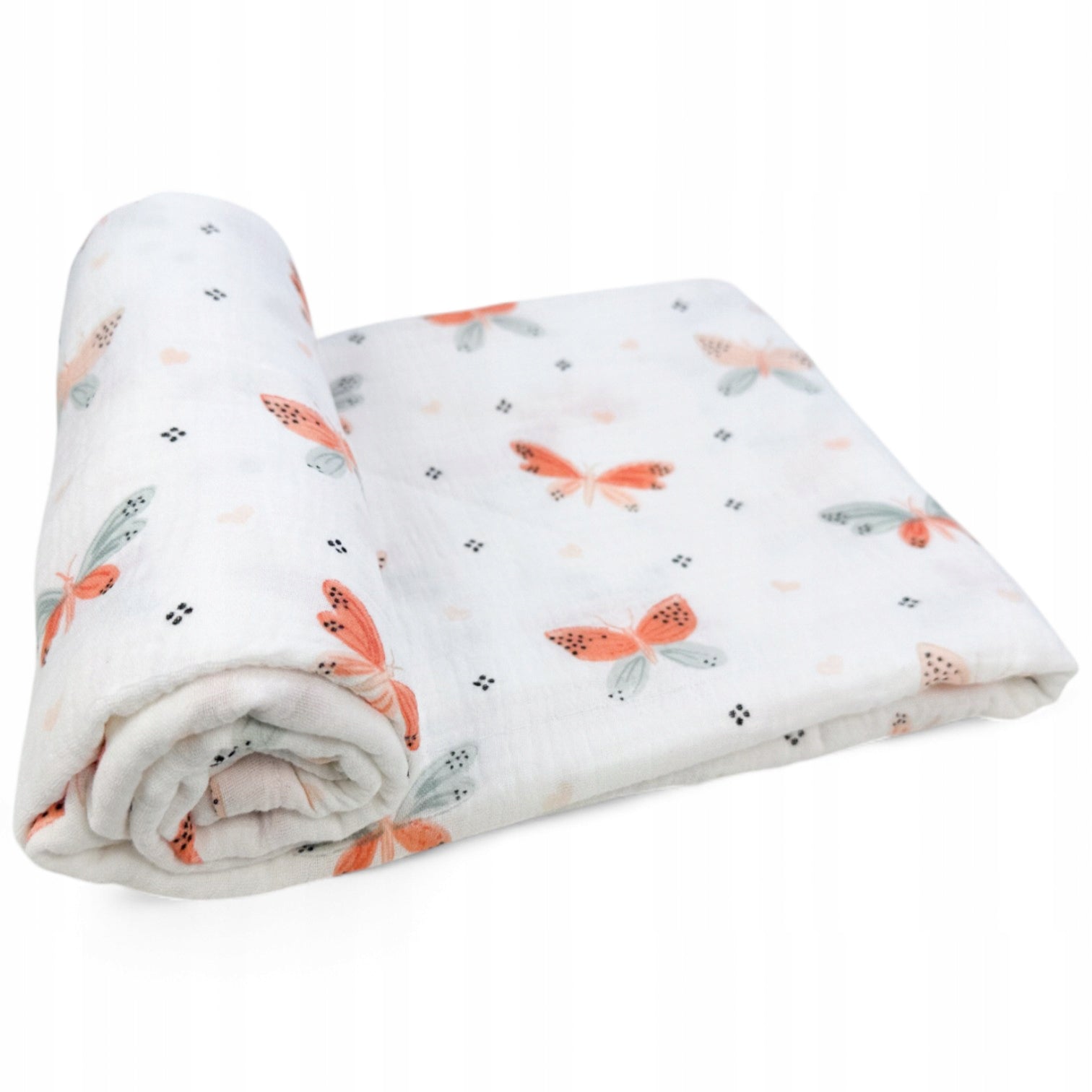 Plumeri Muslin Diaper Muslin Swaddle 120x120cm