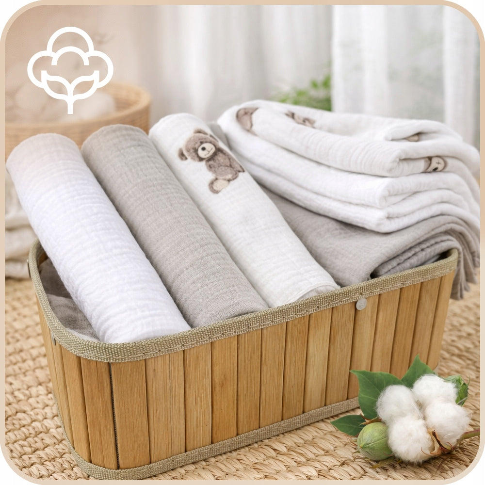 Plumeri Muslin diapers color set 3 pcs. 70x70 cm Brand Plumeri