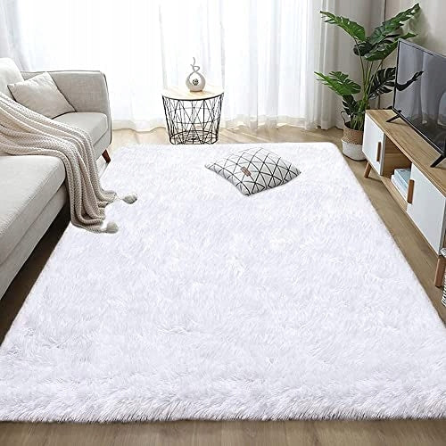 Plush Shaggy Rug Fluffy For Living Room Soft 140x200 Rectangle Fur Kind with short hair