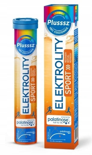 Plusssz Dietary supplement electrolytes sport 100% complex 24 effervescent tablets