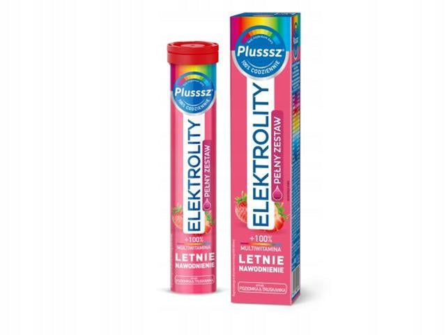 Plusssz Electrolytes + 100% Multivitamin