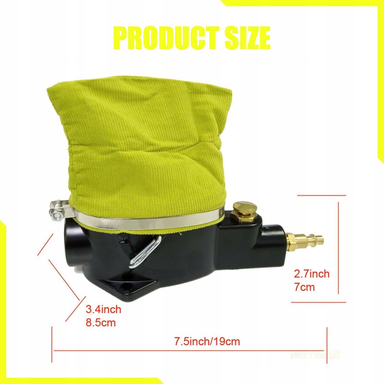 Pneumatic Air Spark Plug Cleaner Sparkplug Cleaning Tool Sandblaster with Packaging status original