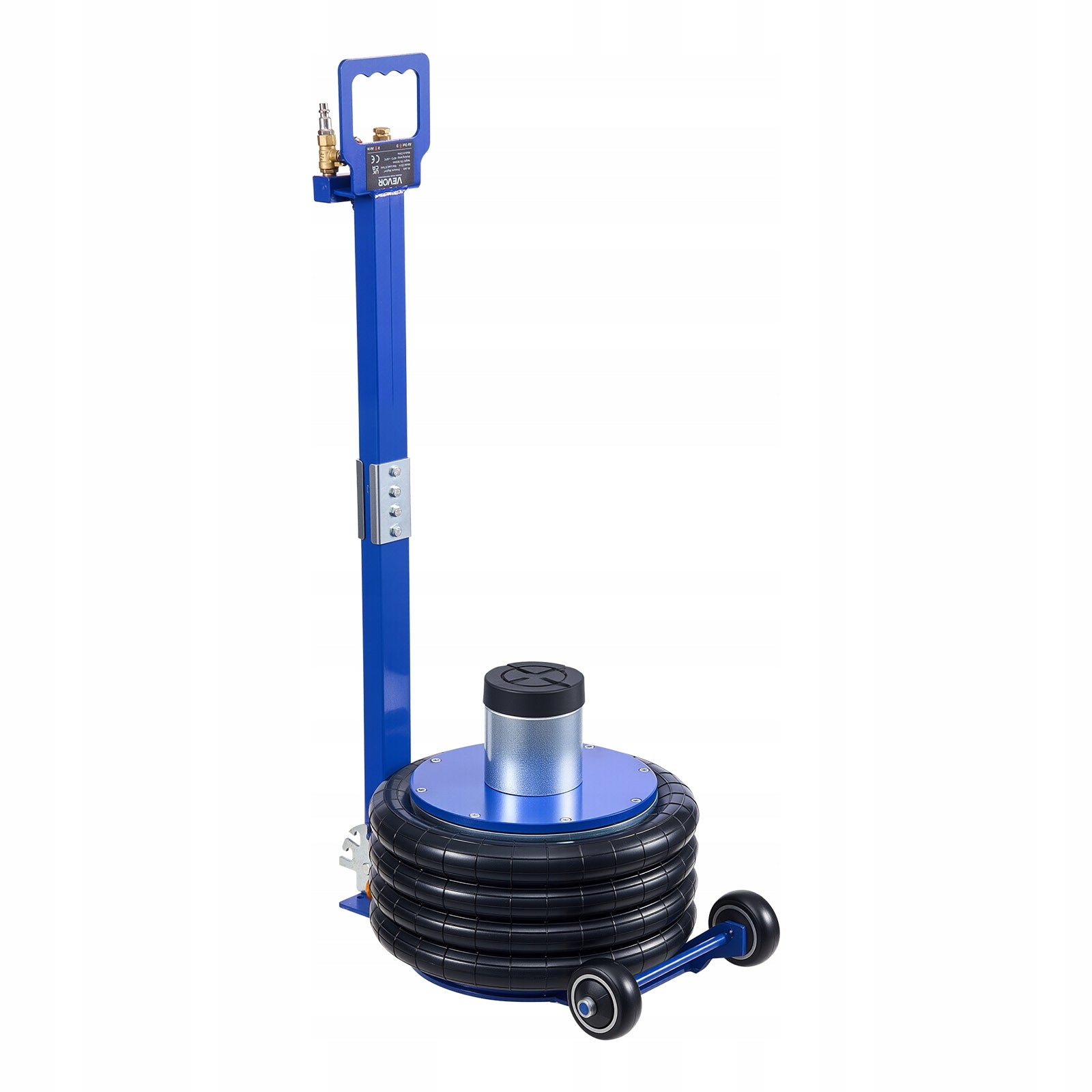 Pneumatic Lift Load Capacity 6T Controlled And Safe Lowering