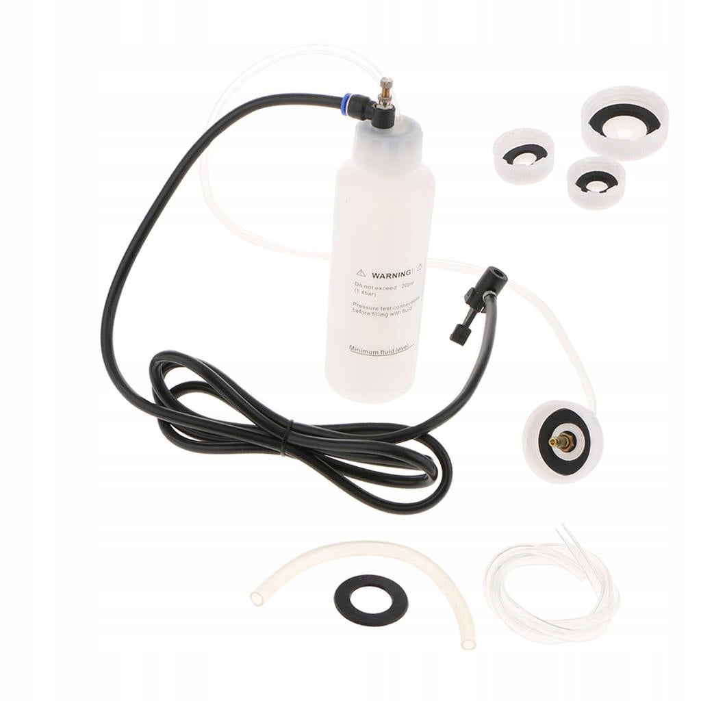 Pneumatic brake fluid Bleeder w/ 4 Master cylinder adapters for power Manufacturer code 04452027176