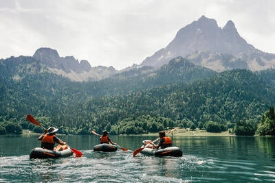 Pneumatic river kayak Itiwit Packraft PR100 1-person Packaging status original