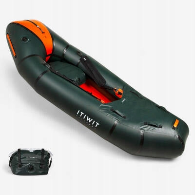 Pneumatic river kayak Itiwit Packraft PR500 1-person