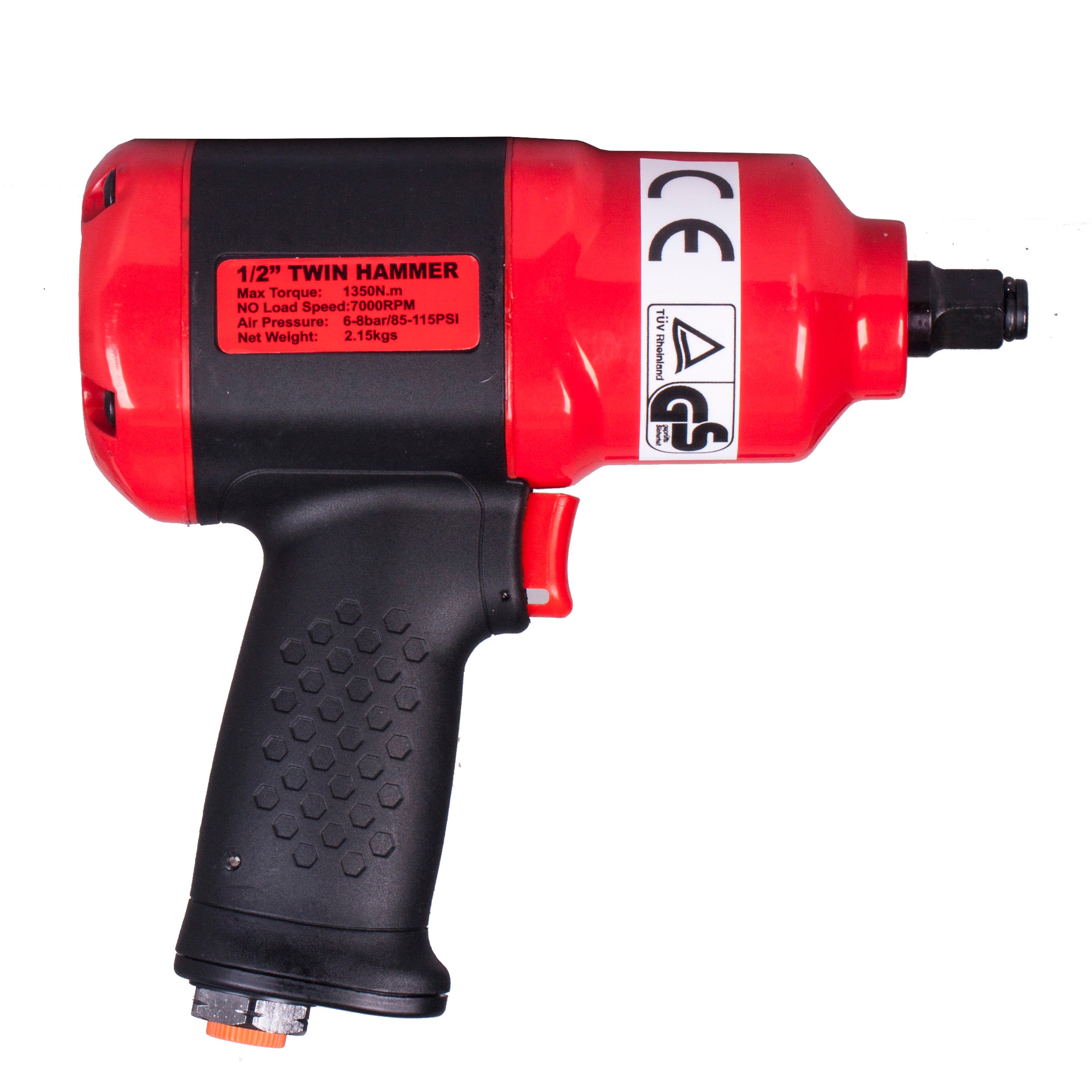 Druckluftschrauber Verke 1/2" 1350 Nm Premium-Linie 