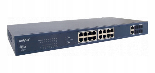 PoE+ 16-Port Managed Network Switch