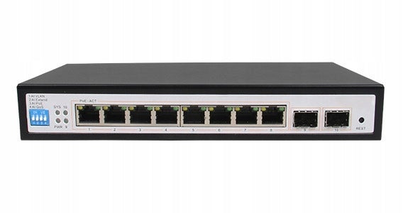 PoE 8+2 SFP SPEM008A-2F Managed Switch