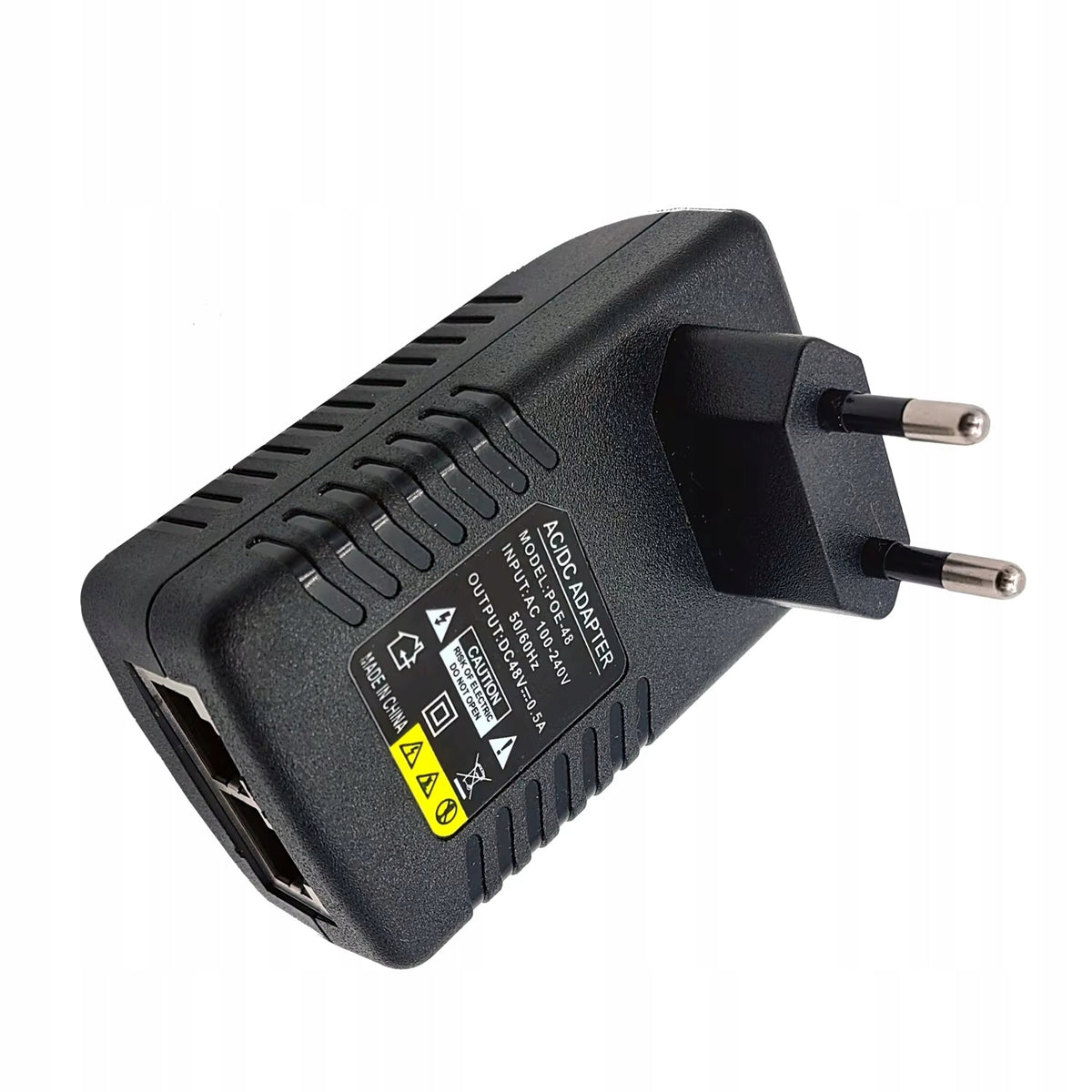 PoE Power Supply 48v 0.5A 100Mb/s Adapter Plug for Socket Packaging status original