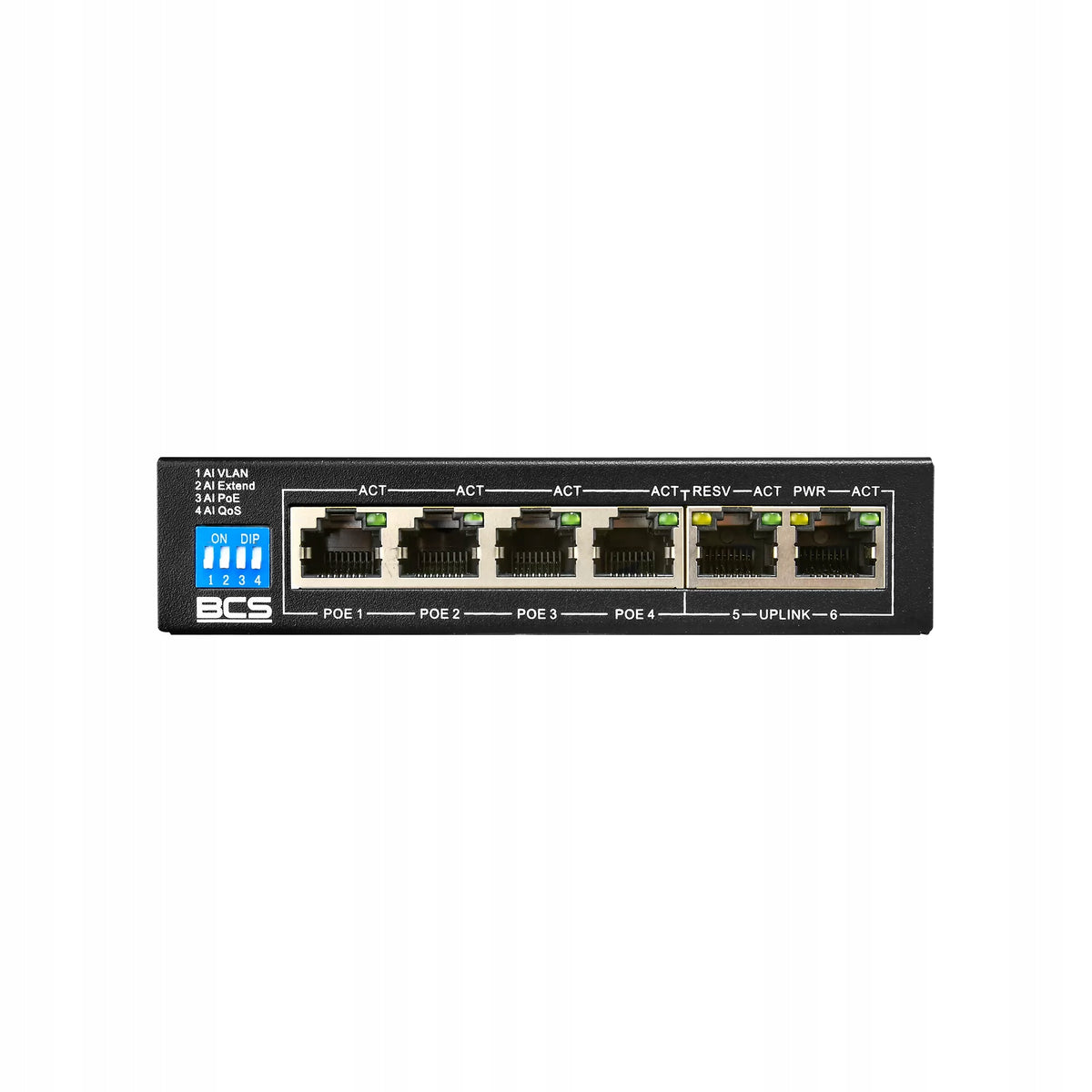 PoE Switch 6 Port BCS-B-SP04G02G