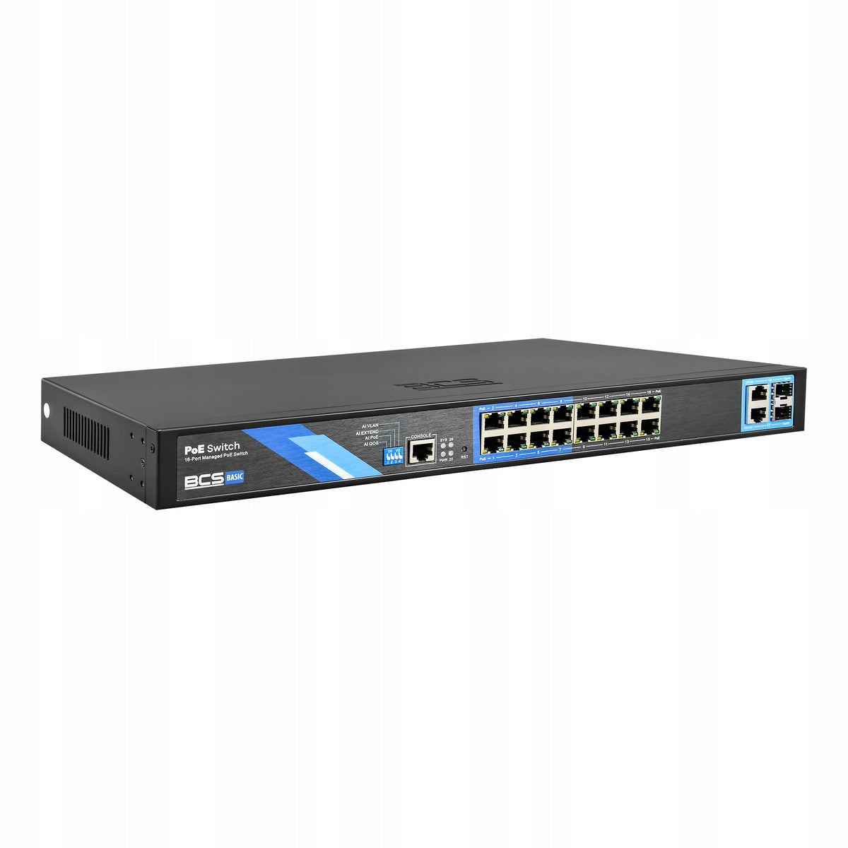 PoE Switch BCS-B-SP1602G-2SFP-M 18-Port Manufacturer BCS