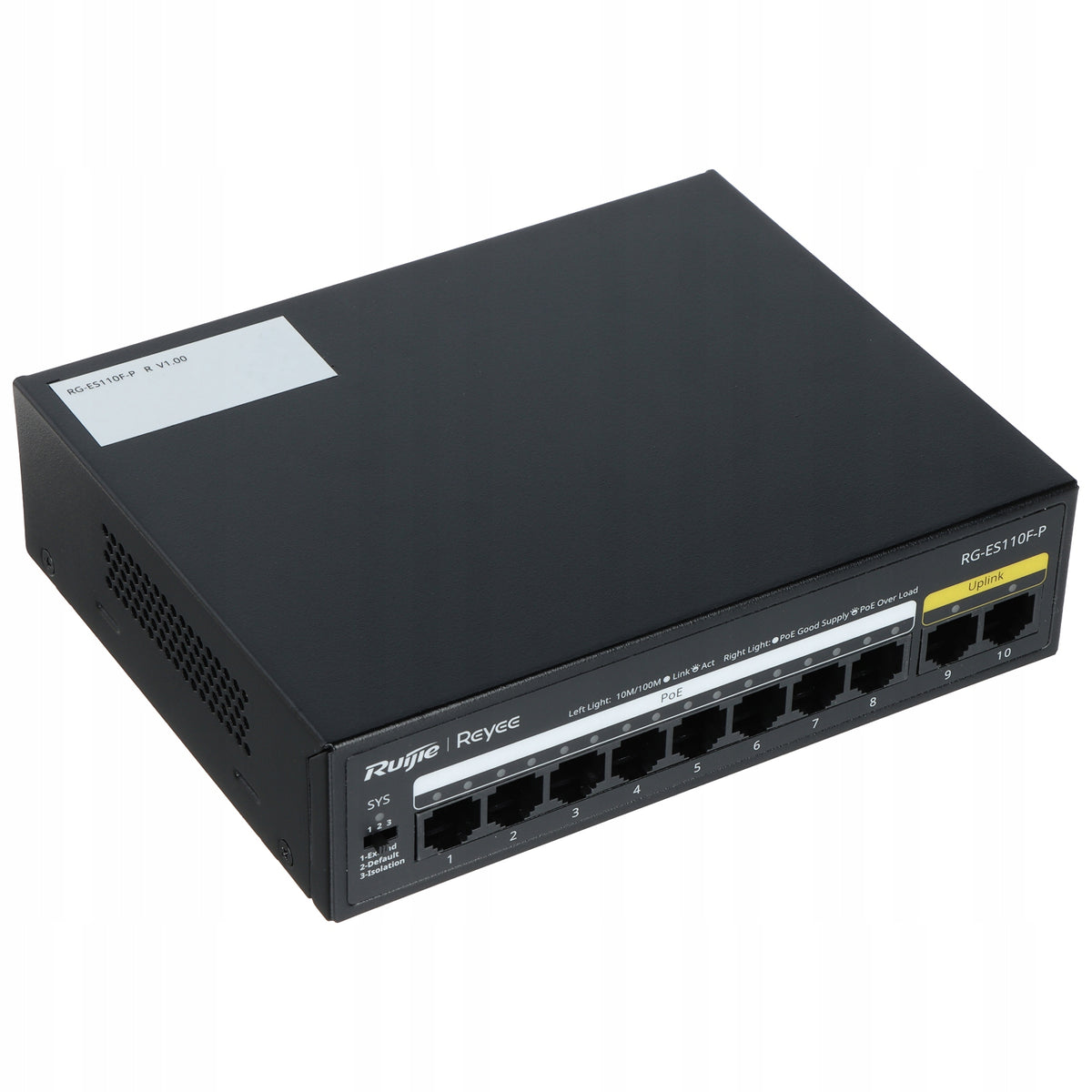 PoE Switch RG-ES110F-P 8-Port Reyee Packaging status original