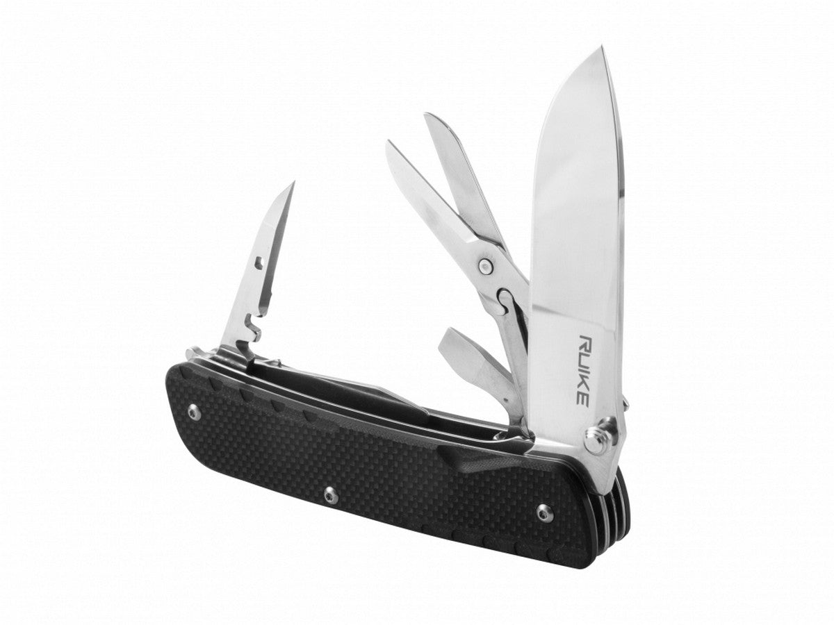 Pocket knife Ruike LD31-B folding, multifunctional, black