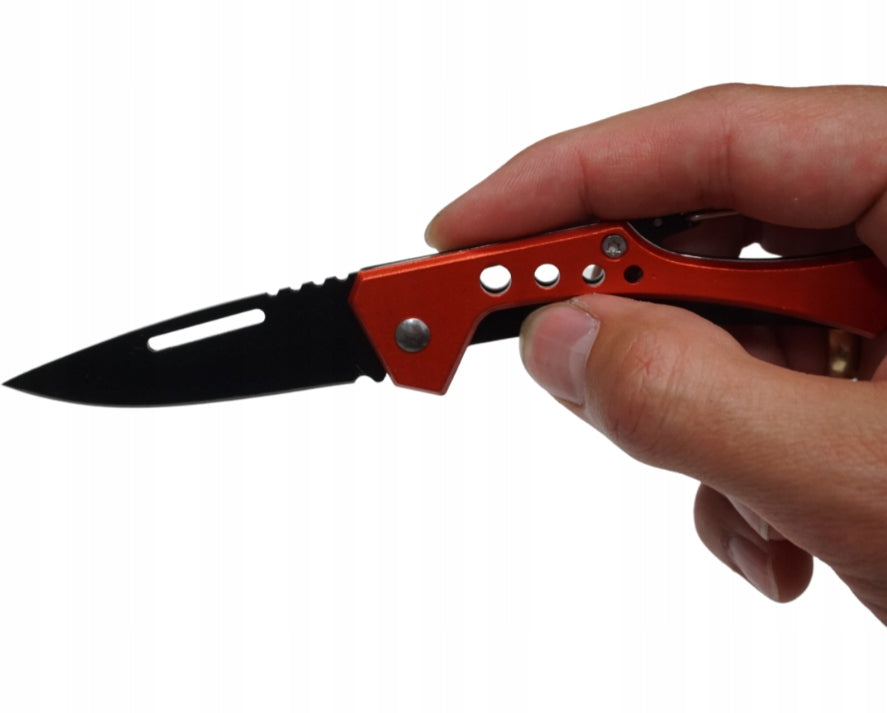 Pocket knife with carabiner hook, 15cm EAN (GTIN) 3415410306968