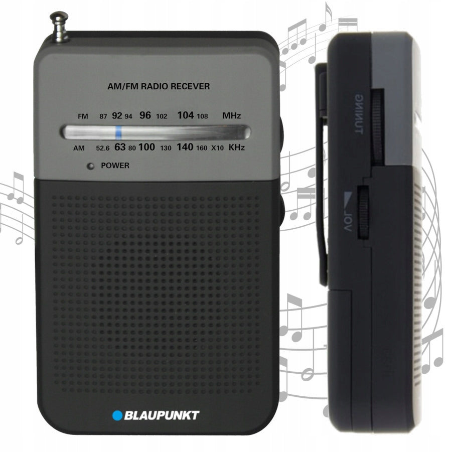 Pocket radio BLAUPUNKT PR3BK AM/FM PR 43K