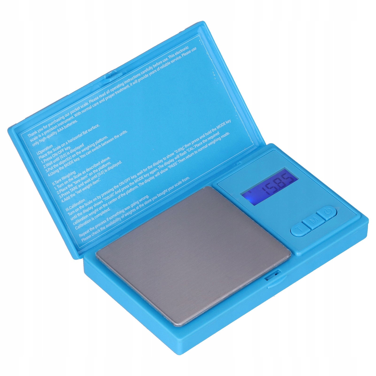 Pocket scale 700g/0,01g LCD display with blue J8 Manufacturer code AG251114046922