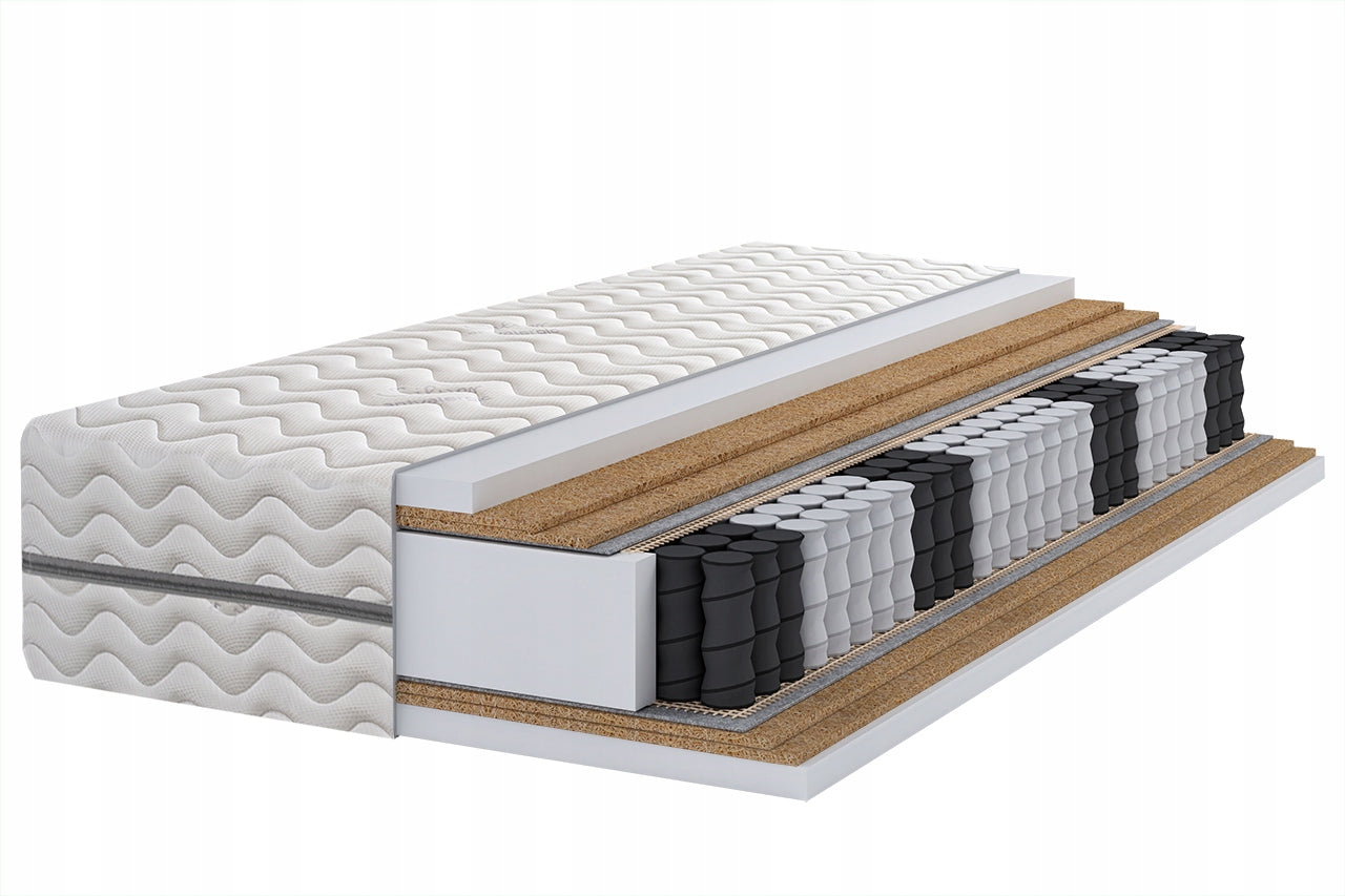 Pocket spring mattress very hard 4x coconut H5 / H5 140x200