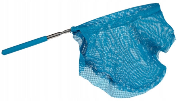 Ein Fischer- oder Schmetterlingsnetz 