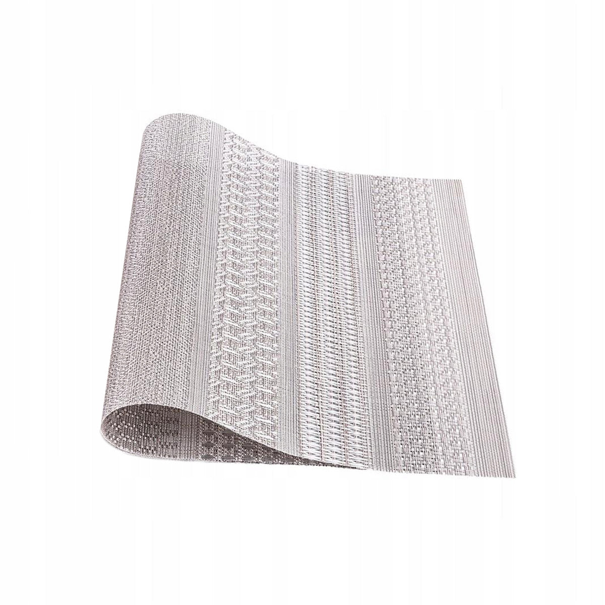 Boho Tischset 30x45 cm, silber 