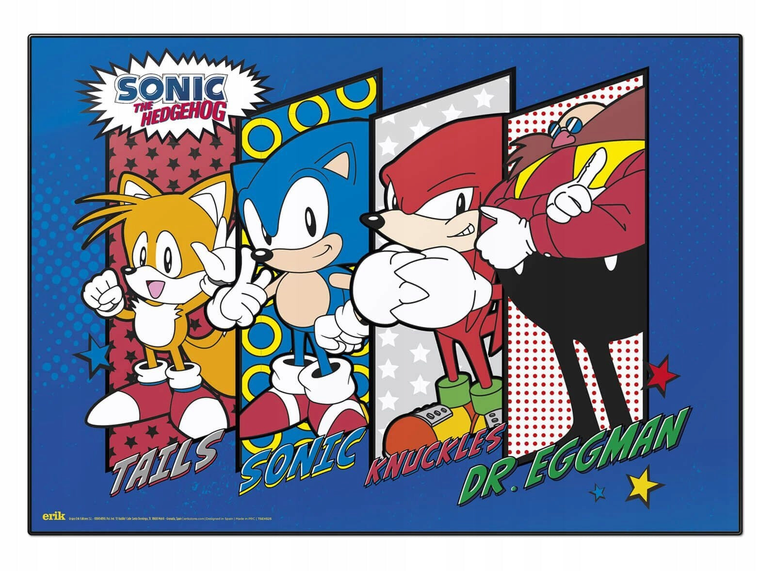 Sonic-Tischmatte 