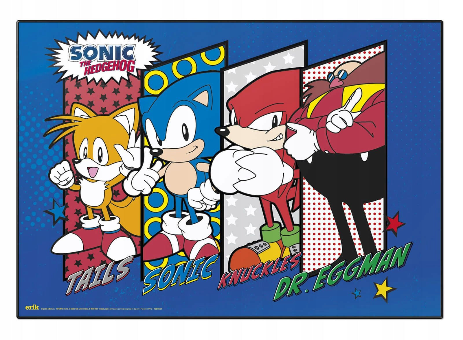 Sonic-Tischmatte 