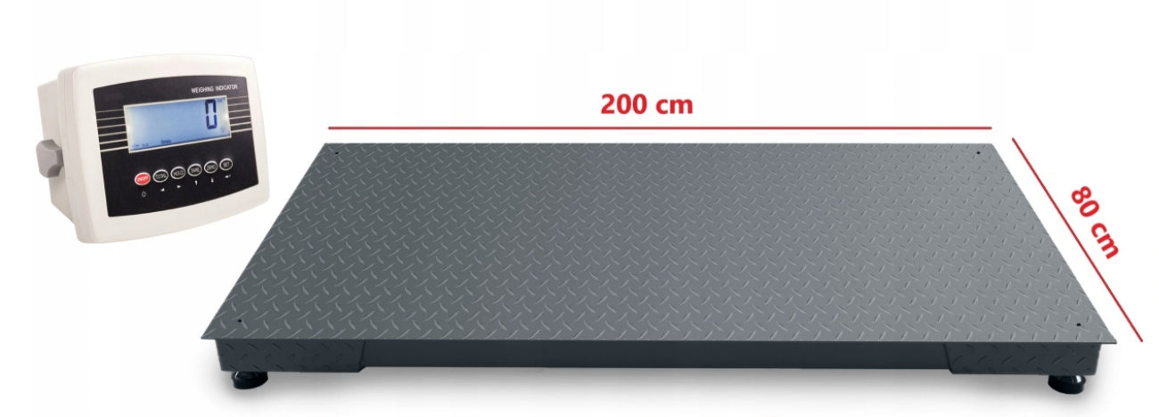 Podlahová váha do 5 000 kg 80x200 cm, LP7516 Brand no brand