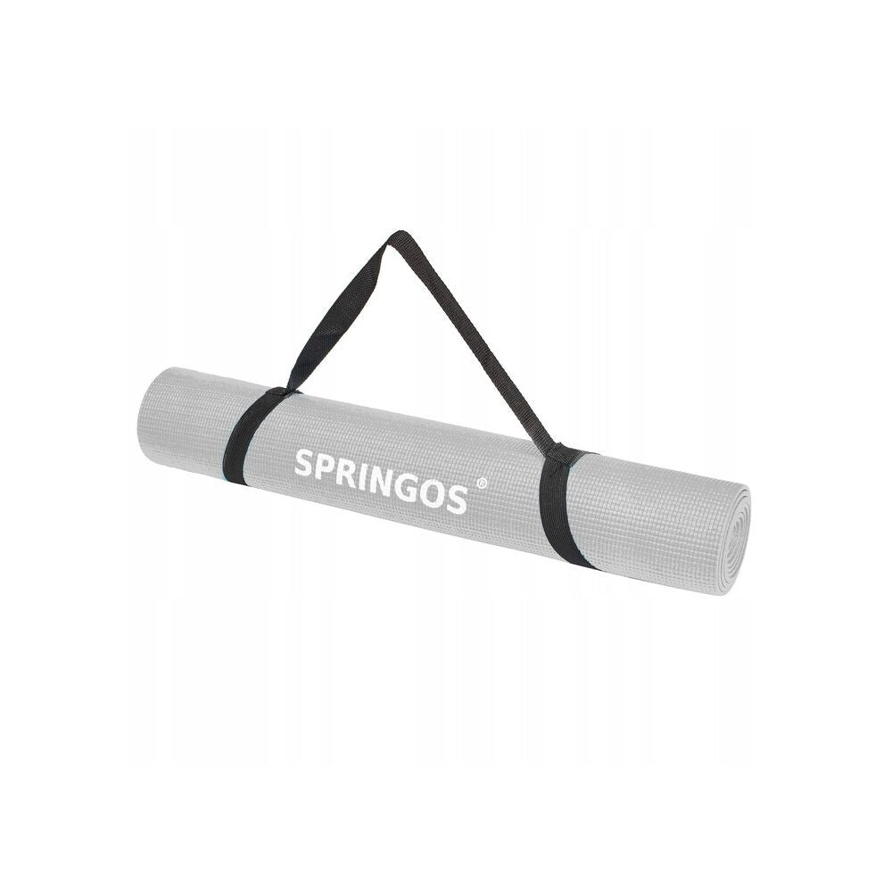 Podložka na cvičenie 173x61x0, 4 cm SPRINGOS SOFTMAT šedá
