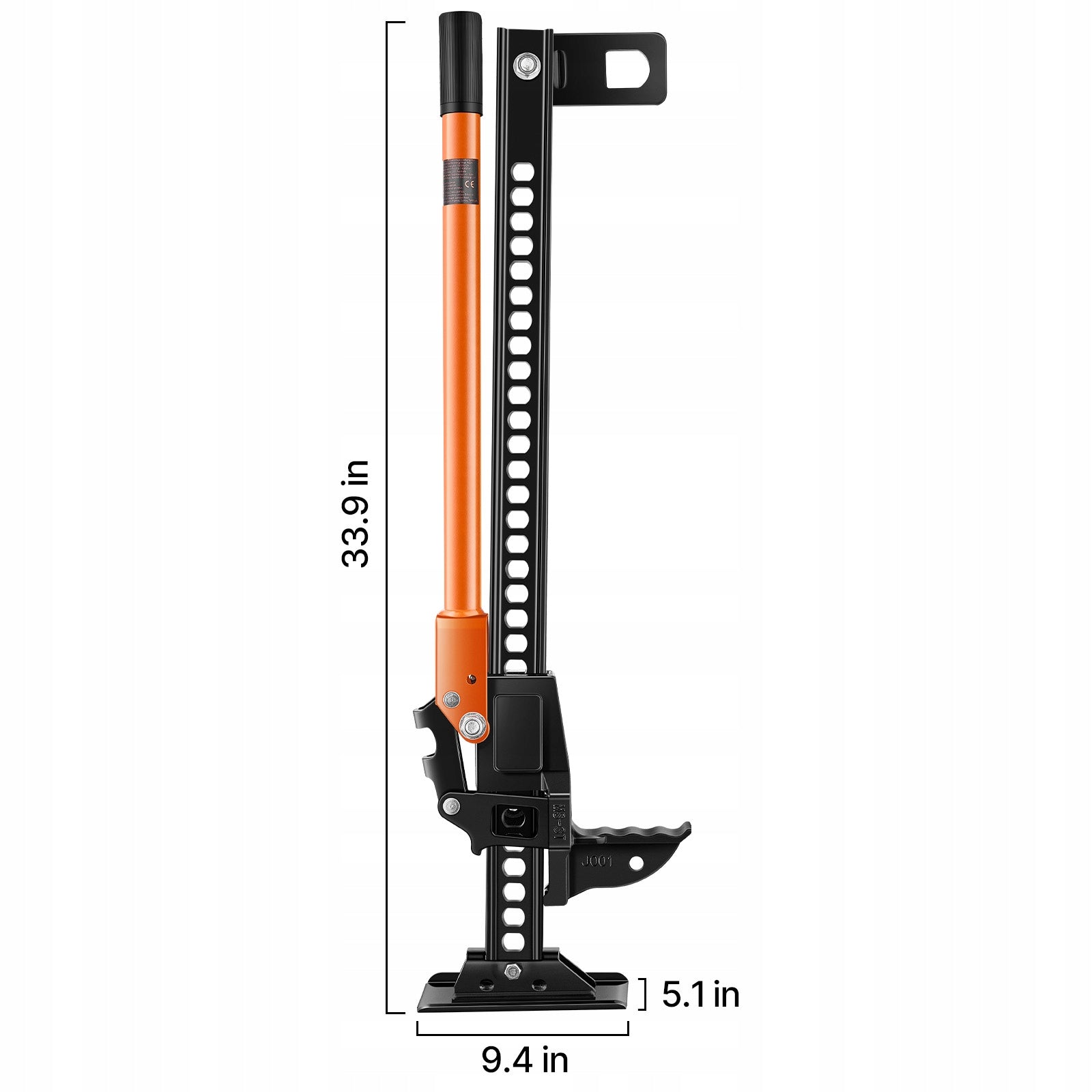 Podnośnik Farmerski Nośność 3175KG Zakres Podnoszenia Wynosi 13-71,1CM Minimum lifting height 130 mm