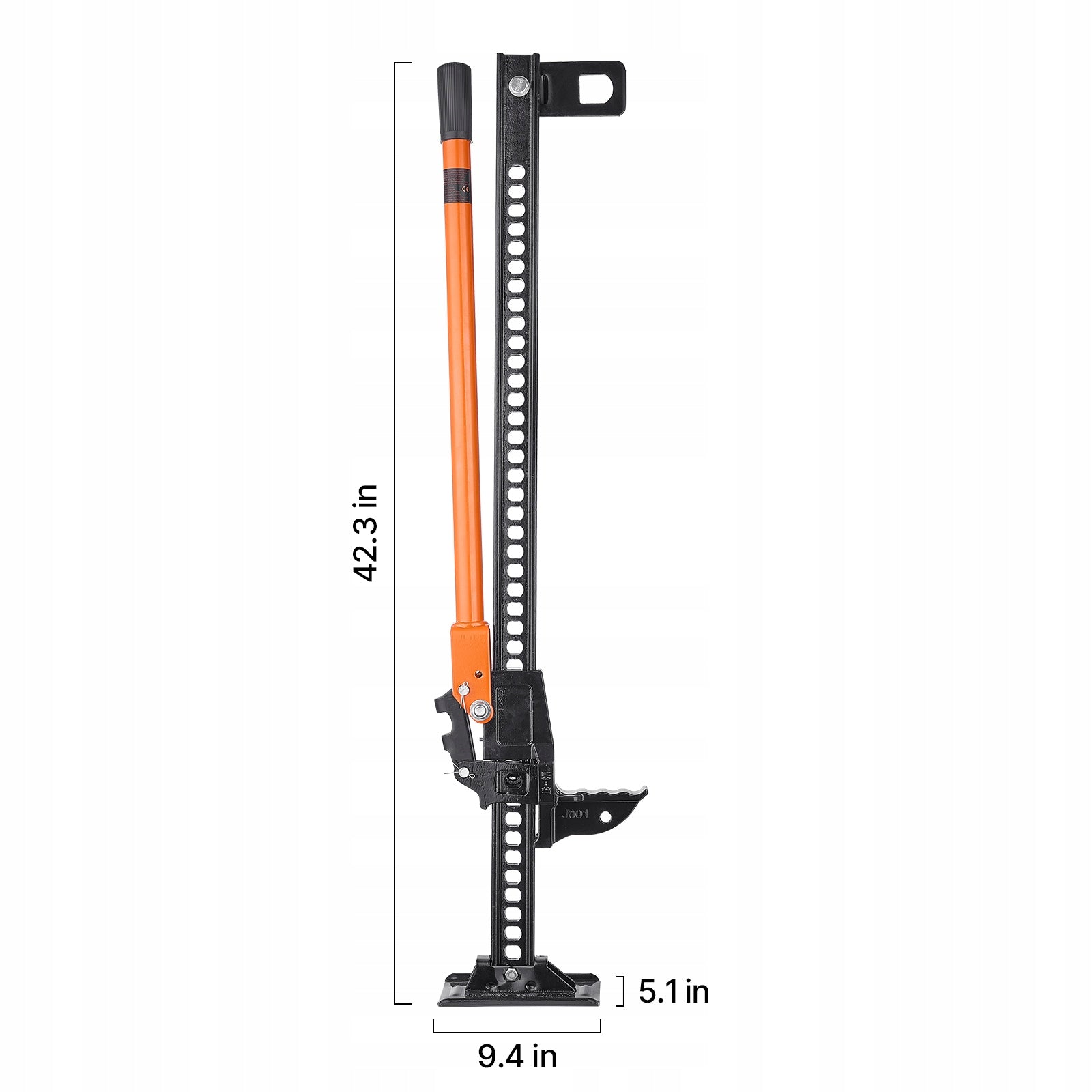 Podnośnik Farmerski Ładowność 3.18T 13-92.96CM Ręczna Podnośnik Do Ciągnika Maximum lifting height 930 mm