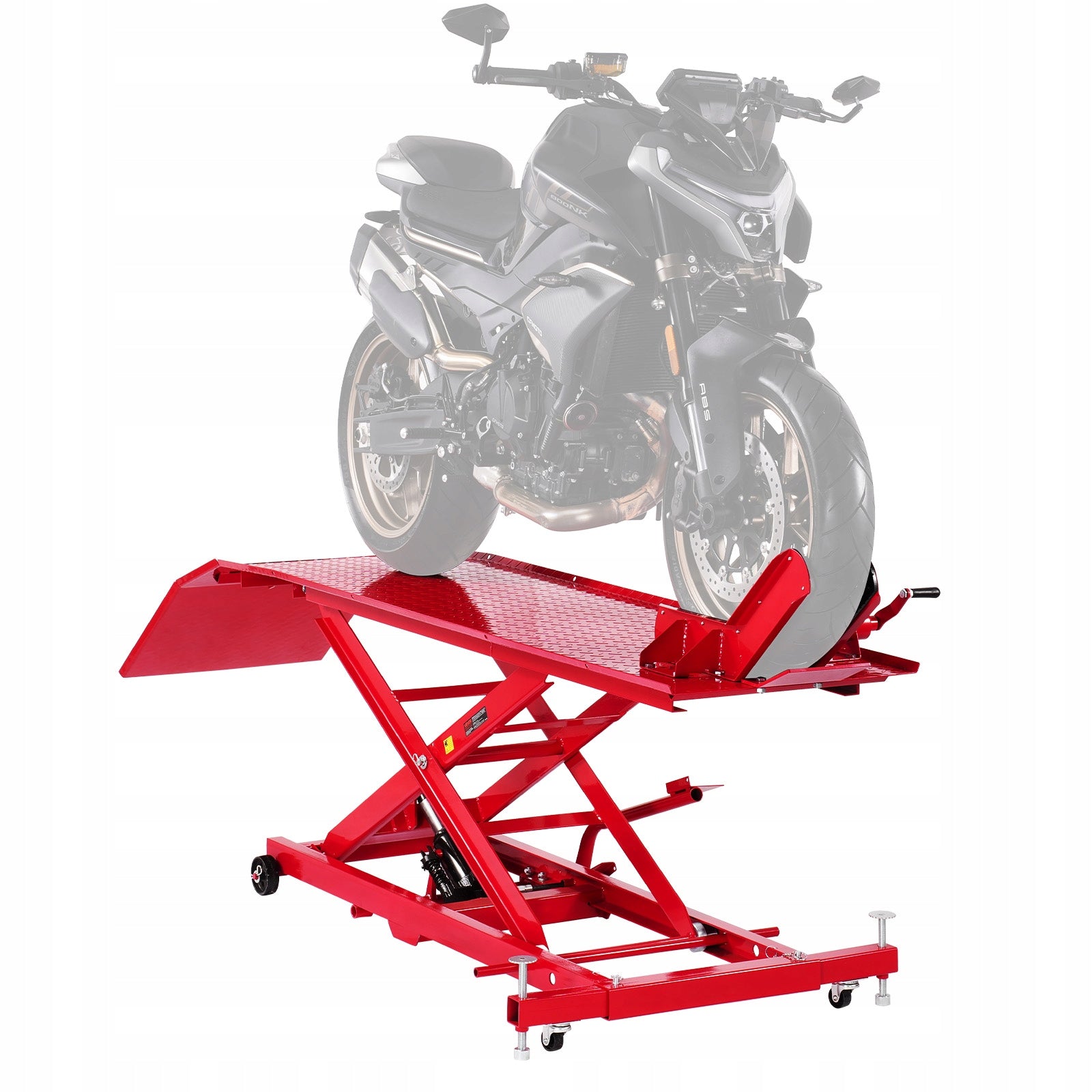 Podnośnik Motocyklowy Nośność 453,59KG 21,8–78,7CM Regulacji Hydrauliczny EAN (GTIN) 197988675358