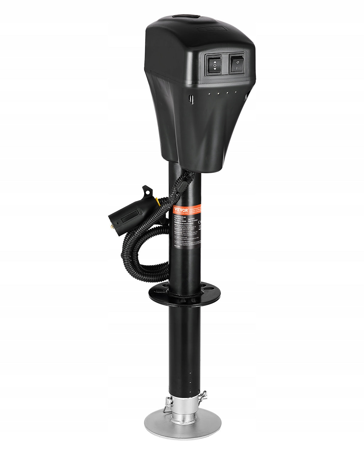 Podnośnik Przyczepy Elektryczny 350W 2267KG 25.5-86CM Solidne Wsparcie