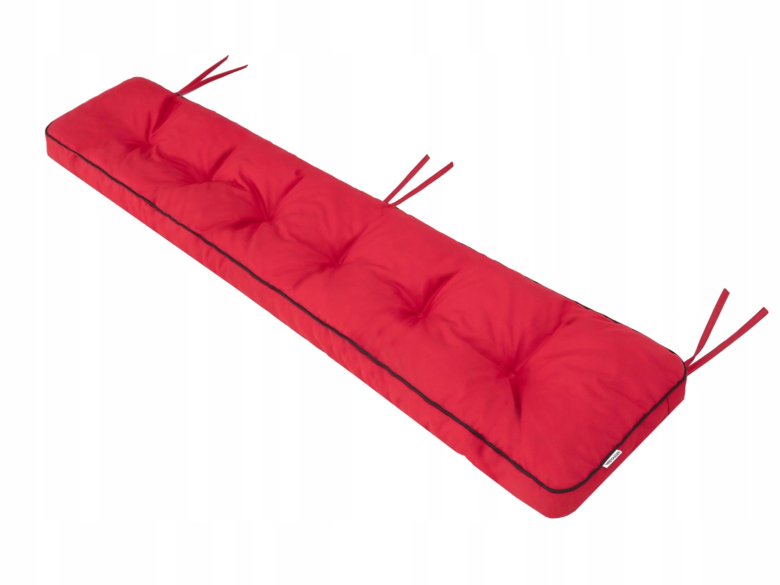 Pagalvė suolui Etna Oxford 180x40 cm, raudona