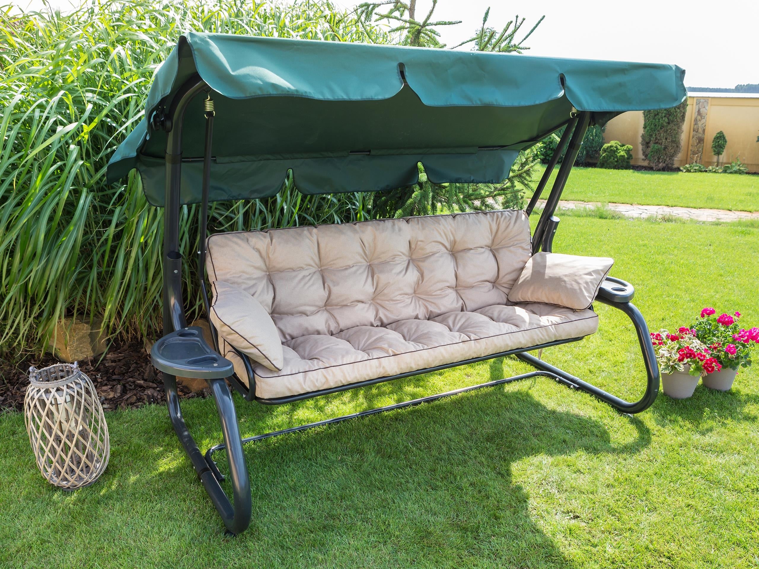 Kissen für Schaukel HobbyGarden Pola 180 cm, beige 