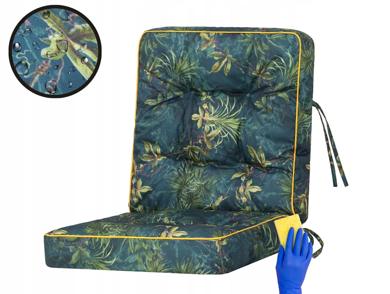 Pagalvė kėdei Hobbygarden Venus 50cm, mėlyna