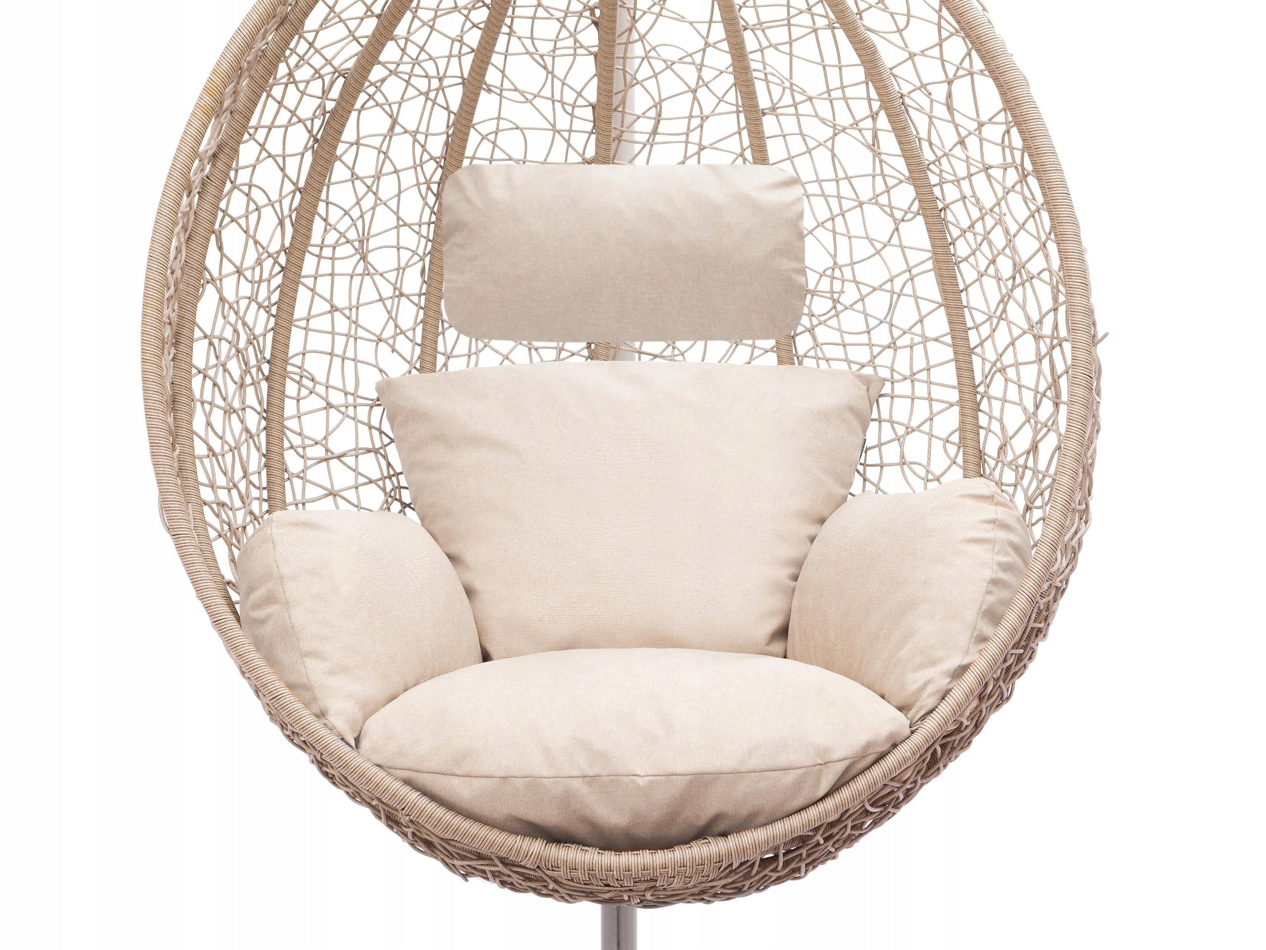 Kissen für hängenden Schaukelstuhl Hobbygarden Barry Ekolen, beige 
